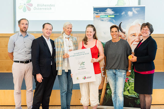 Prämierung durch Blühendes Österreich und ARGE Streuobst Schönste